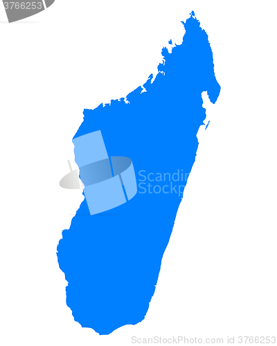 Image of Map of Madagascar