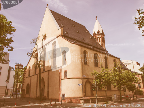 Image of St Leonard Church Frankfurt vintage