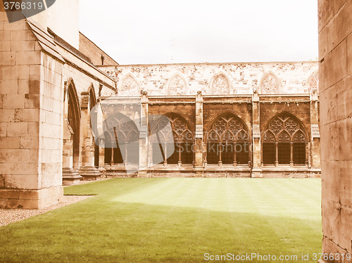 Image of Westminster Abbey vintage