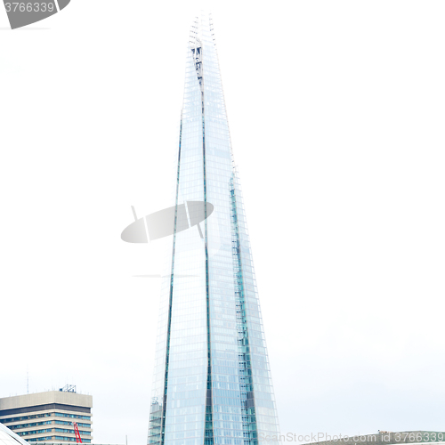 Image of new     building in london skyscraper      financial district an