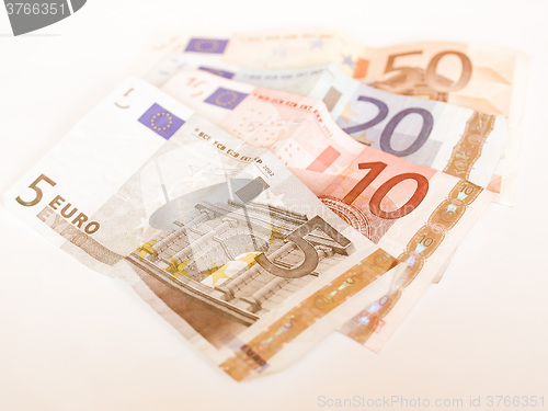 Image of  Euro note vintage