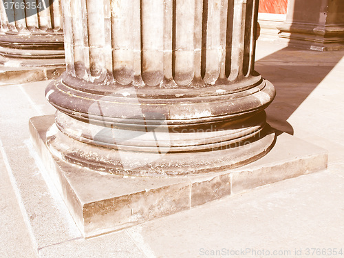 Image of  Column picture vintage