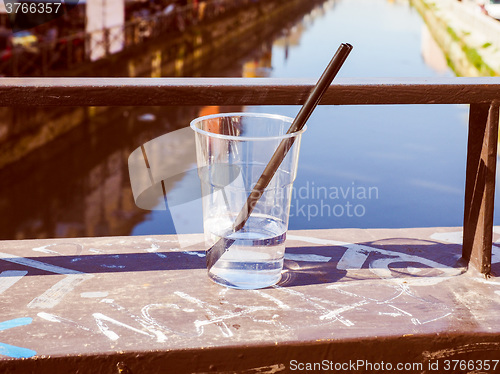 Image of Retro look Naviglio Grande Milan