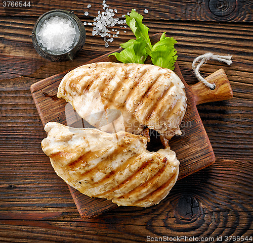 Image of grilled chicken fillets