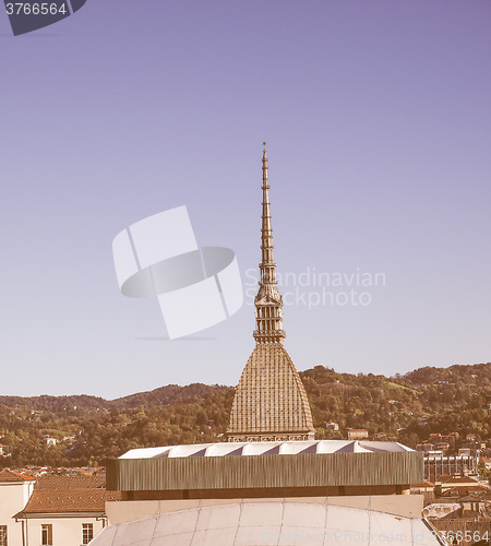 Image of Mole Antonelliana Turin vintage