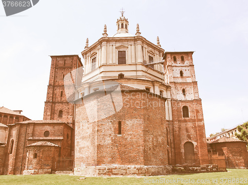 Image of San Lorenzo church, Milan vintage