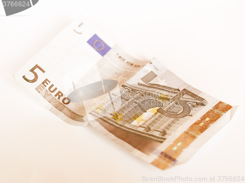 Image of  Euro note vintage