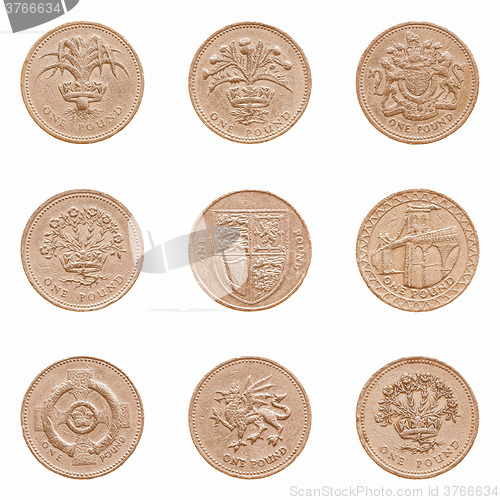 Image of  One Pound coin vintage