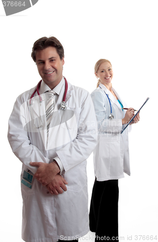 Image of Caring doctors or medical professionals