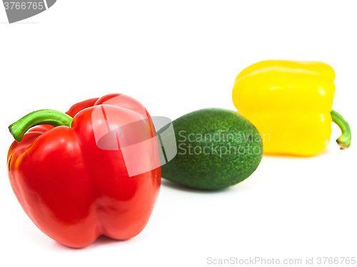 Image of paprika and avocado