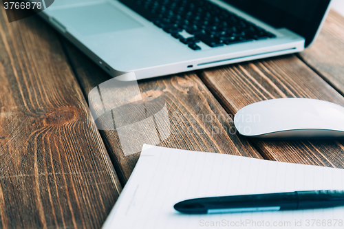 Image of Laptop on the desk