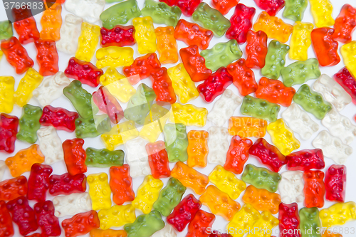 Image of Colorful gummy bears 