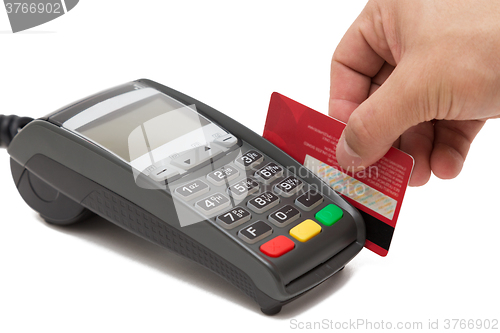 Image of Credit Card Payment Terminal