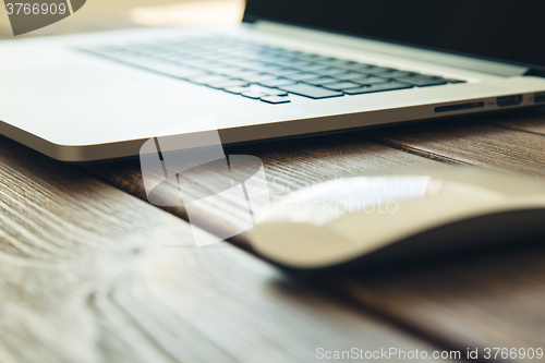 Image of Laptop on the desk