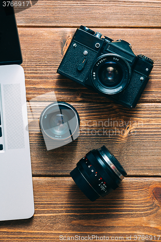 Image of Work space for photographer