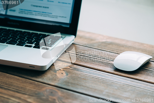 Image of Laptop on the desk