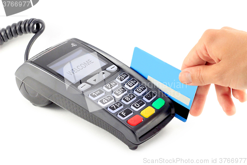 Image of Paying with credit card 