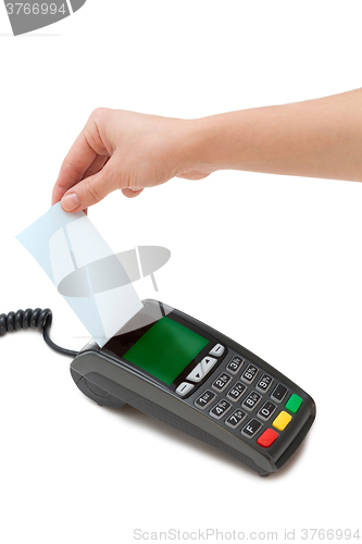 Image of Paying with credit card 