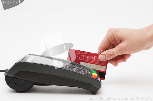 Image of Credit Card Payment Terminal