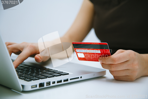 Image of Paying with credit card online