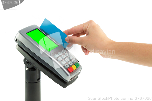 Image of Paying with credit card 