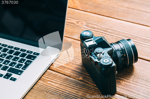 Image of Work space for photographer