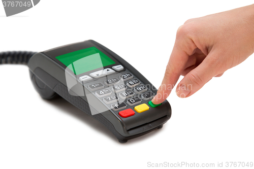 Image of Paying with credit card 