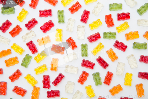 Image of Colorful gummy bears 