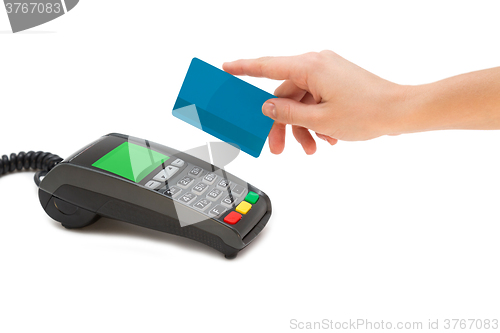 Image of Paying with credit card 