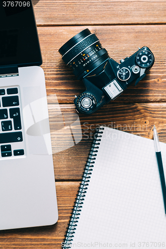 Image of Work space for photographer