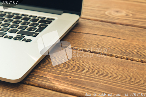 Image of Laptop on the desk