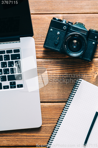 Image of Work space for photographer