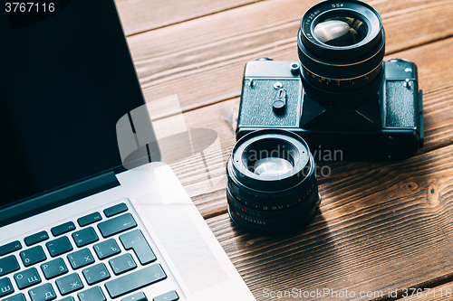 Image of Work space for photographer