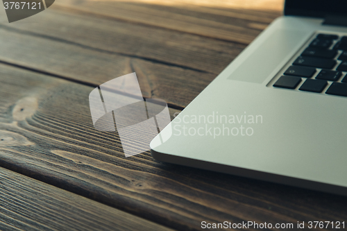 Image of Laptop on the desk