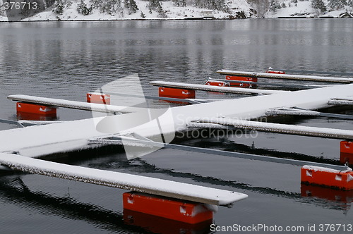 Image of Marina in the winter