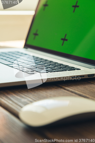 Image of Laptop on the desk