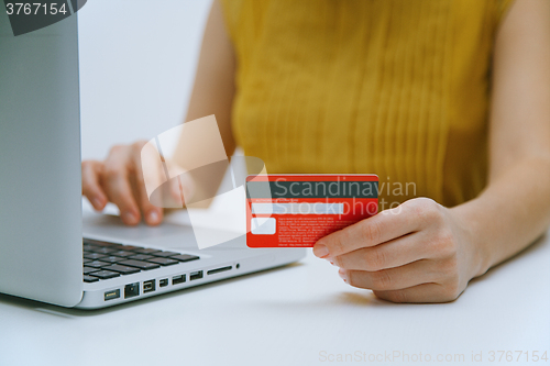 Image of Paying with credit card online