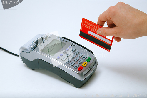 Image of Paying with credit card 