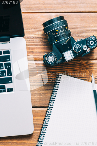 Image of Work space for photographer