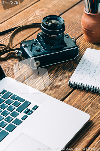 Image of Work space for photographer