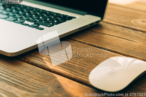 Image of Laptop on the desk