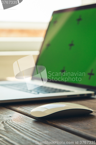 Image of Laptop on the desk