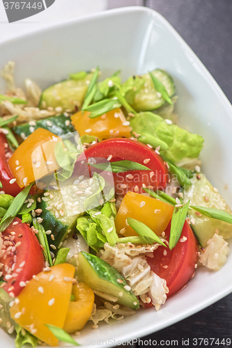 Image of Bulgarian vegetable salad