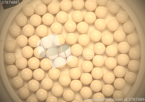 Image of white balls