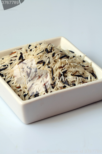 Image of Uncooked Mixed Rice