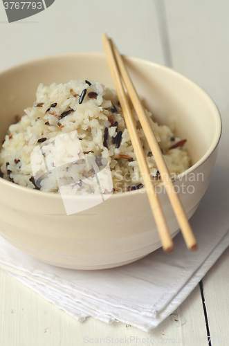 Image of Boiled Mixed Rice