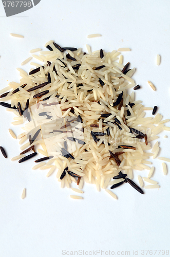 Image of Uncooked Mixed Rice