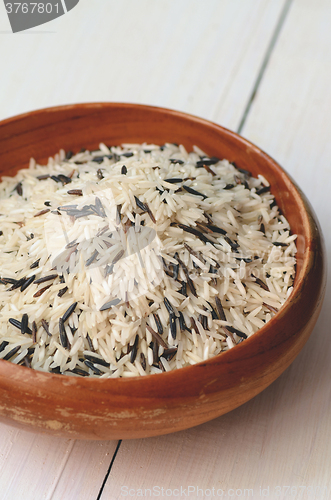 Image of Uncooked Mixed Rice