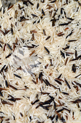 Image of Uncooked Mixed Rice