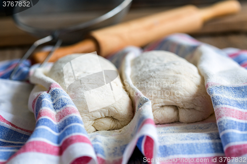 Image of Baking Italian ciabatta.